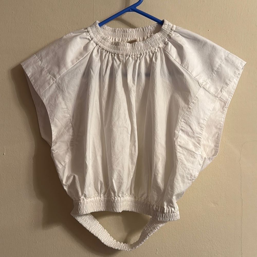H&M White Crop Top